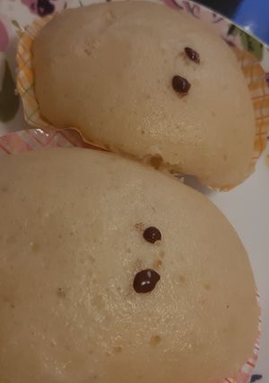 可愛い瞳💕ハチミツ蒸しパン！-レシピのメイン写真