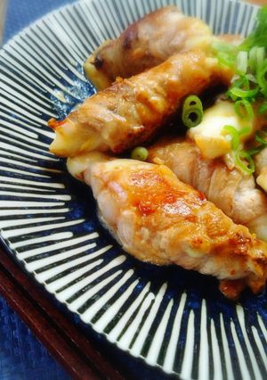 ＊豚バラ肉のとろ〜りネギ味噌チーズ巻き＊-レシピのメイン写真