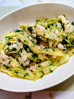簡単!鶏むね肉とセロリの塩炒めのおかず-レシピのメイン写真
