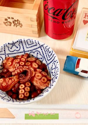 お酒のあて…TACO・蛸のさくら煮-レシピのメイン写真
