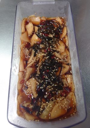大根の醤油漬け-レシピのメイン写真