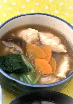 鶏ささみの治部煮風(じぶにふう)-レシピのメイン写真