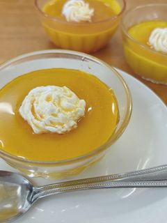 【レンジ調理】濃厚かぼちゃプリン-レシピのメイン写真
