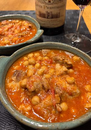 豚すね肉とひよこ豆の煮込み-レシピのメイン写真