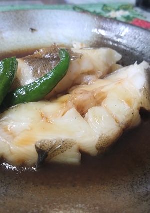 からすかれいの煮付け-レシピのメイン写真
