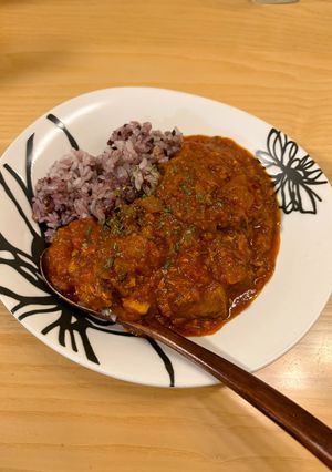 鯖缶トマトカレー-レシピのメイン写真