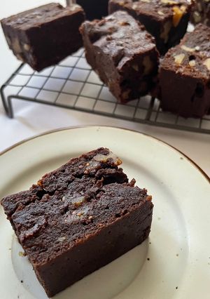brownie(ドライイチジク×胡桃-レシピのメイン写真