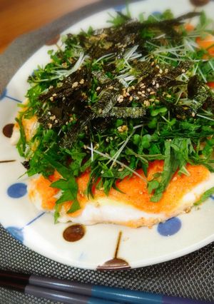 ＊めちゃ美味ヘルシーささみの明太子焼き＊-レシピのメイン写真