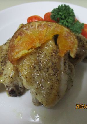 手羽中開きの塩焼き😋-レシピのメイン写真