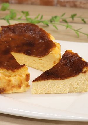 簡単に作れる💛濃厚バスクチーズケーキ-レシピのメイン写真