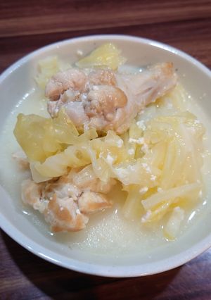 塩レモンの鶏肉煮込み-レシピのメイン写真