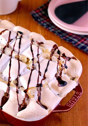 作業5分で驚きの美味しさ♡スモアパン-レシピのメイン写真