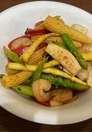 海老と野菜のココナッツXO醬炒め-レシピのメイン写真