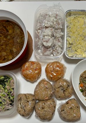 志麻さんゴッコ4・鮭と塩昆布の炊込ご飯-レシピのメイン写真