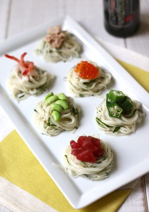 大葉パーティそうめん-レシピのメイン写真