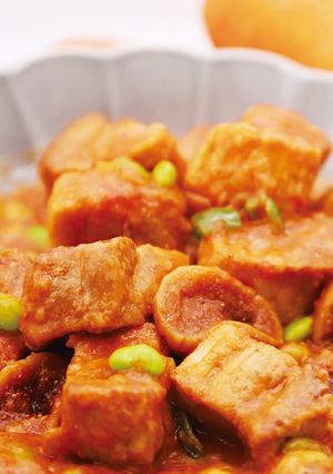豚肉とビーンズのトマト煮-レシピのメイン写真