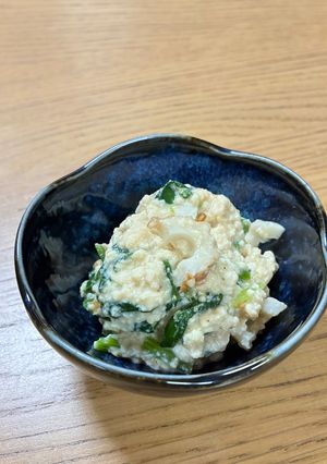 ほうれん草とちくわの白和え-レシピのメイン写真