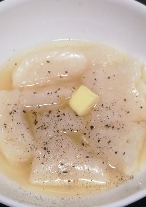 切り餅の活用、旨味バター餅-レシピのメイン写真