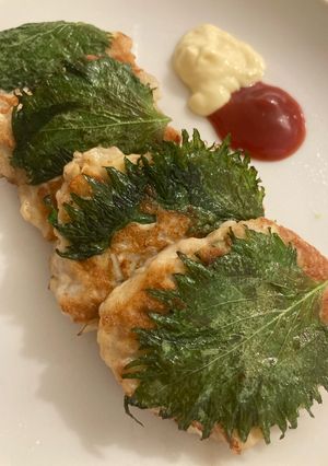 マグロのつくねハンバーグ-レシピのメイン写真