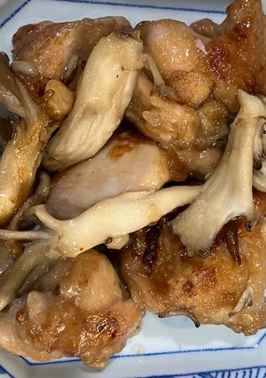 鶏もも肉と舞茸焼き-レシピのメイン写真