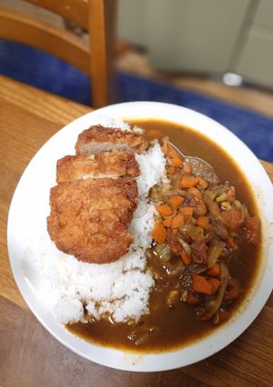 とろ香ばしカツカレー-レシピのメイン写真