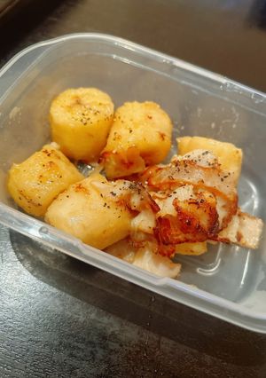 バナナとベーコンの炒め物-レシピのメイン写真