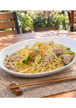 しょうが醤油の焼きそば★動画あり★-レシピのメイン写真