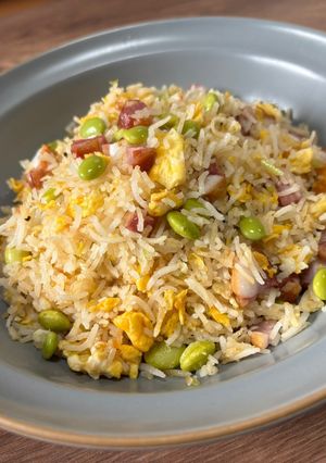 枝豆とベーコンの炒飯-レシピのメイン写真