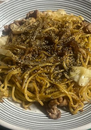 コンソメ焼きそば-レシピのメイン写真
