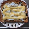 白魚のチーズマヨトースト