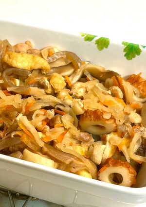 切り干し大根の煮物-レシピのメイン写真