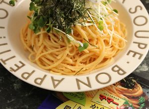 簡単！からし明太子パスタ　和えるだけ-レシピのメイン写真