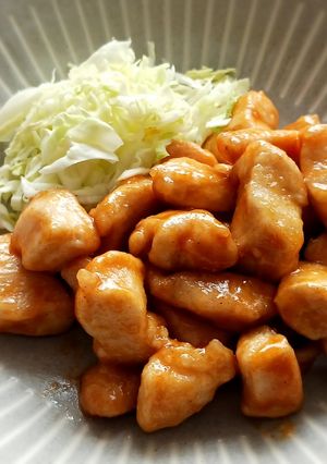 【幼児食】鶏胸肉のカレー風味-レシピのメイン写真