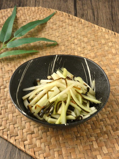 青パパイヤの塩昆布和え-レシピのメイン写真