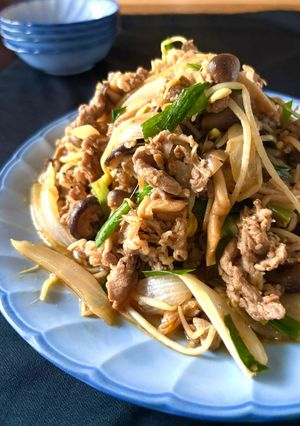 簡単夕食★牛肉と野菜たっぷりプルコギ-レシピのメイン写真
