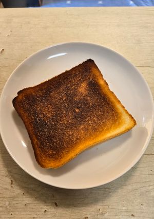 食パン焼きすぎてしまっても大丈夫!-レシピのメイン写真