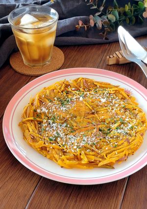 さつまいもの塩バターガレット。-レシピのメイン写真