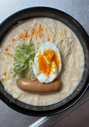 余った辛ラーメンの粉 豆乳ピリ辛そうめん-レシピのメイン写真