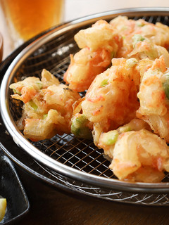 そら豆と干しエビのかき揚げ-レシピのメイン写真