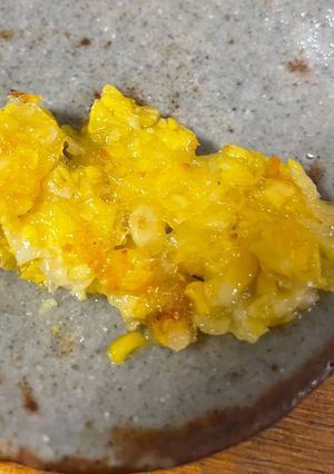 余った夏野菜とうもろこしに！マヨ風　コーンもち！-レシピのメイン写真