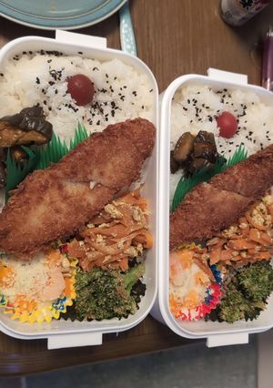 白身魚のフライ弁当-レシピのメイン写真