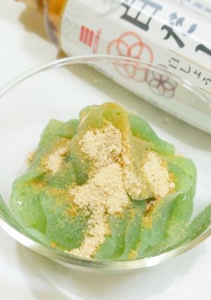 うちの味☆白だしきなこ♬さしみこんにゃく-レシピのメイン写真
