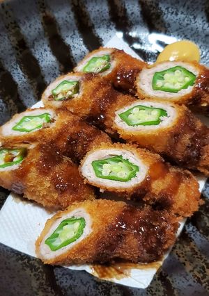 ネバトロ☆オクラの豚肉巻きフライ-レシピのメイン写真