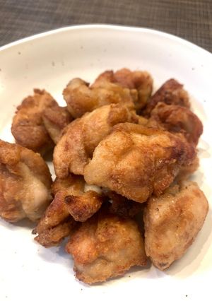 ﾋｶﾞｼﾏﾙうどんスープde鶏もも唐揚げ-レシピのメイン写真