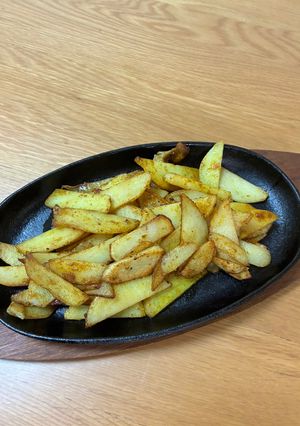 10分でいつぴんおつまみ！カレーポテト-レシピのメイン写真