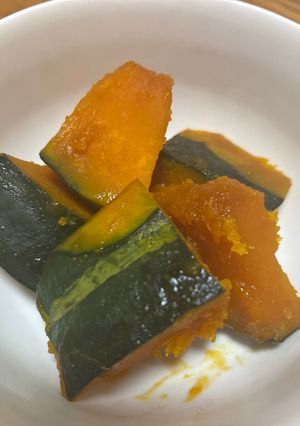 無水鍋で作る☆簡単甘〜いかぼちゃの煮物-レシピのメイン写真