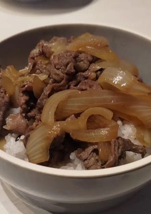 簡単　牛丼-レシピのメイン写真