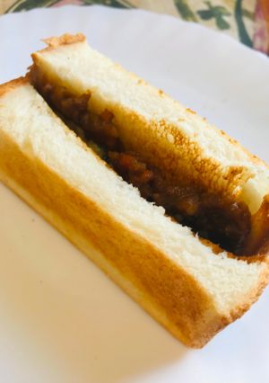 チーズカレーサンド-レシピのメイン写真