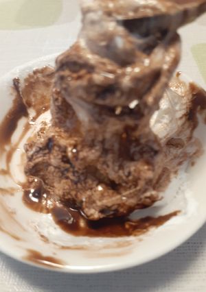 スプーンで食べるチョコマシュマロ-レシピのメイン写真