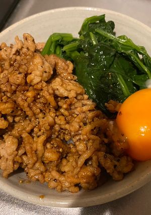 生卵で手間要らず超簡単三食丼-レシピのメイン写真